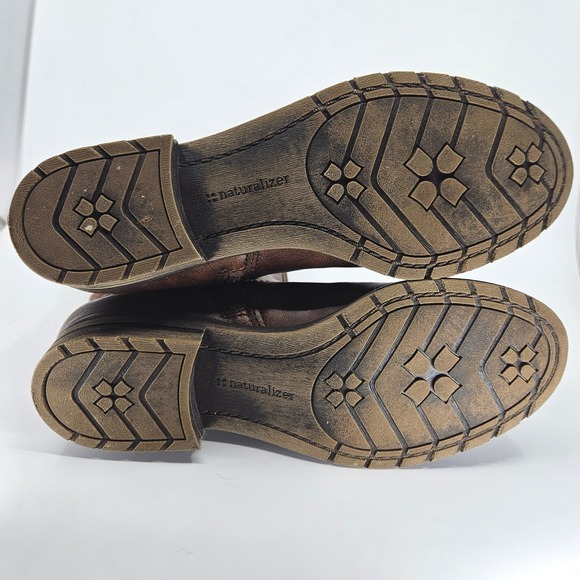 Naturalizer N5 Comfort Balada Faux Leather Knee High Boots Side Zip Size 7.5M - Picture 13 of 13